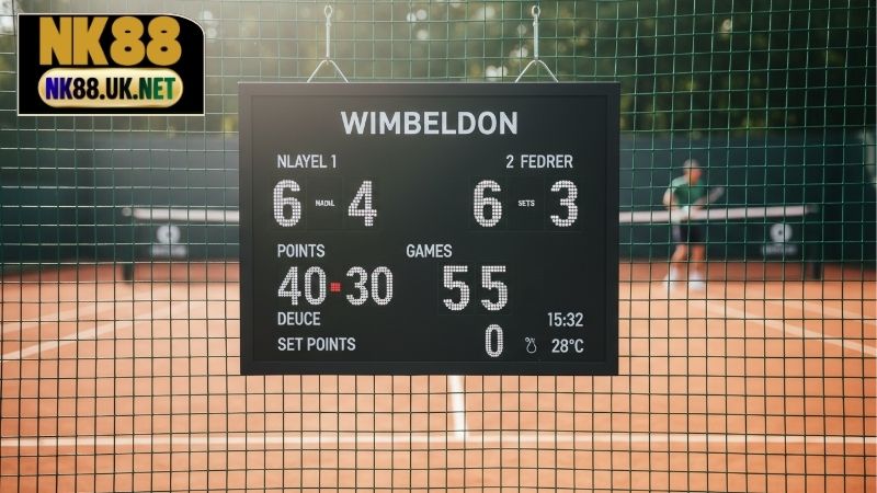 Tỷ số tennis - Sự khác biệt so với thể thao khác 4 Tỷ số tennis - Sự khác biệt so với thể thao khác