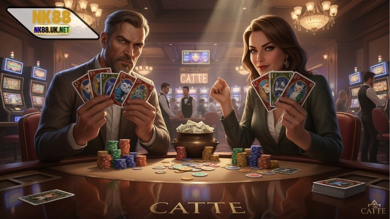 Hướng dẫn chơi bài Catte 6 lá - Quy tắc và chiến thuật hiệu quả 3 Hướng dẫn chơi bài Catte 6 lá - Quy tắc và chiến thuật hiệu quả