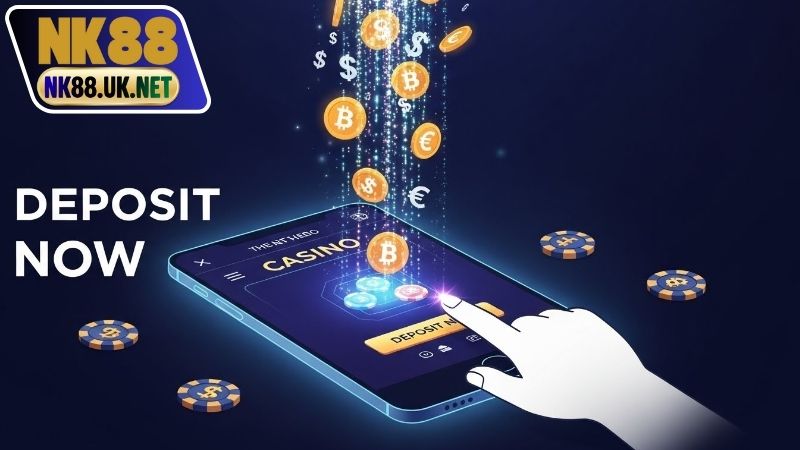 Nạp tiền NK88 - Tất cả những điều bạn cần biết 2 Hướng dẫn nạp tiền NK88 từng bước