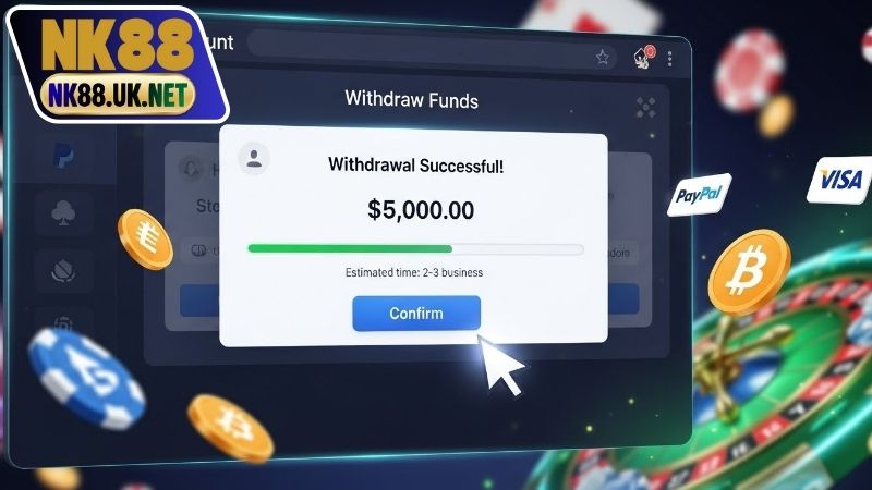 Rút tiền NK88 - Hướng dẫn chi tiết để giao dịch an toàn 3 Điều kiện và hạn mức rút tiền NK88